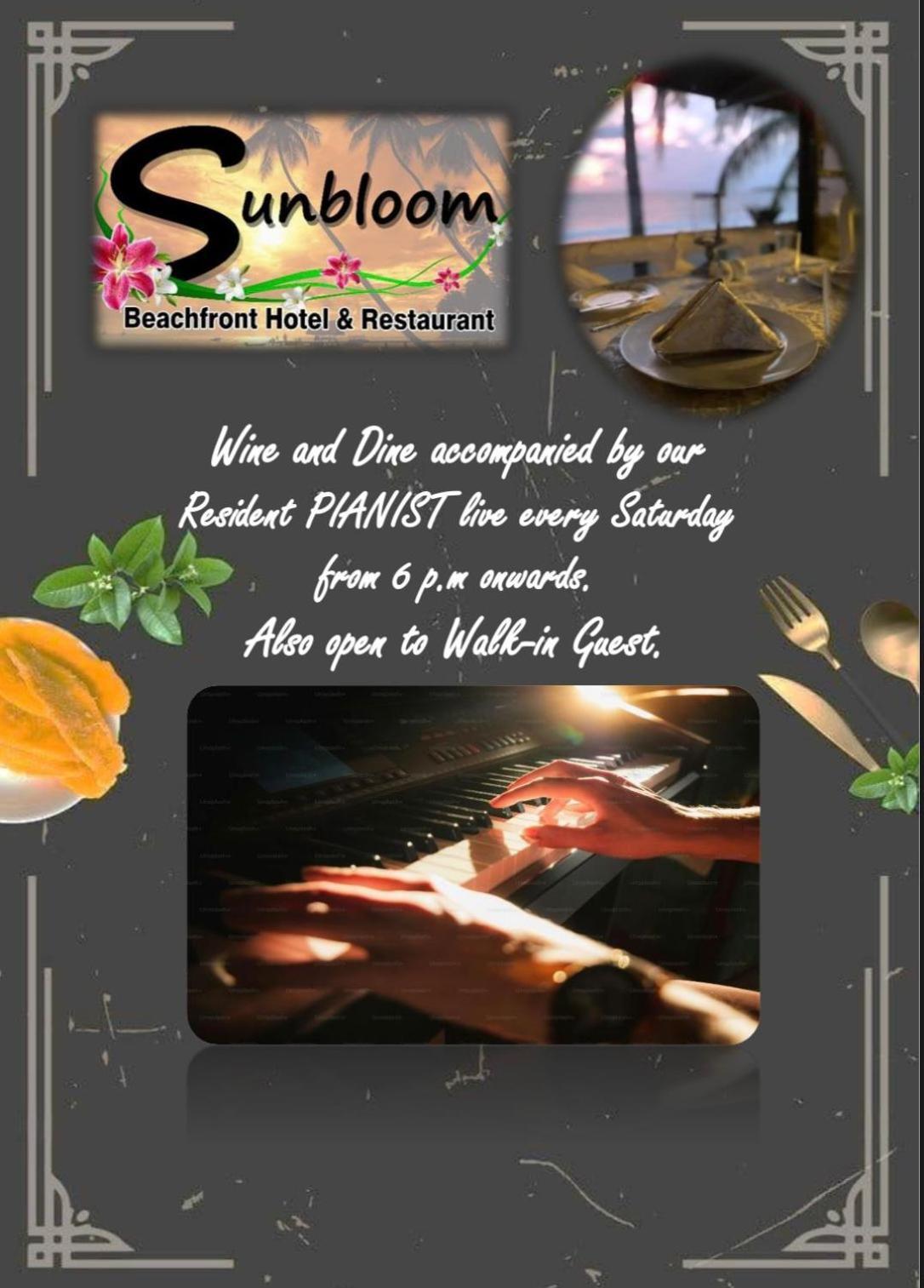 Sunbloom Beachfront Hotel And Restaurant Zambales Sinabacan 외부 사진